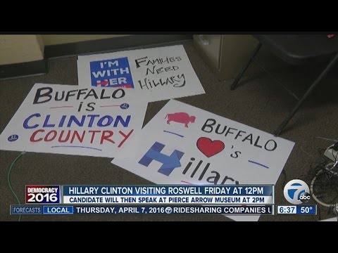 Hillary Clinton for New York office opens in Buffalo