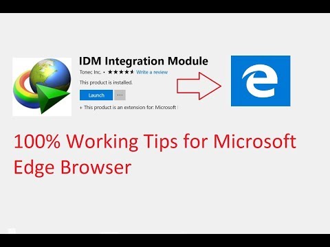 How to add IDM extension in Microsoft Edge 2021