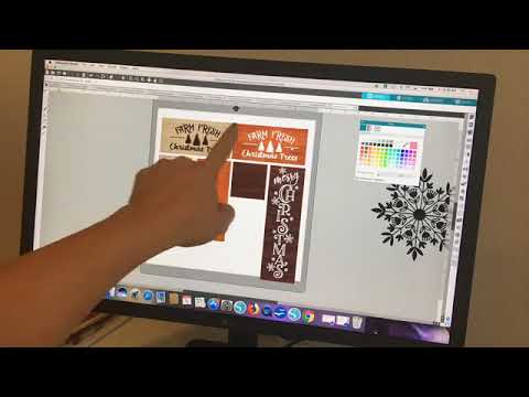 Silhouette Wood Signs: How to Use Silhouette Studio to...