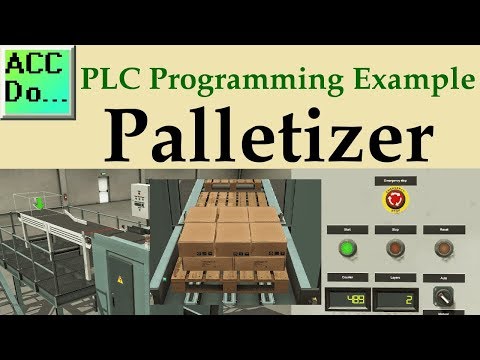 PLC Programming Example of a Palletizer
