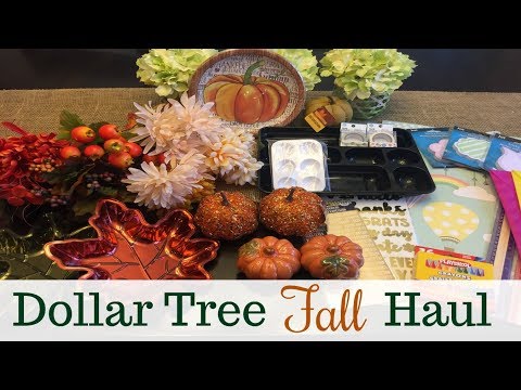 DOLLAR TREE HAUL | Fall Collection 2017 | pt 2