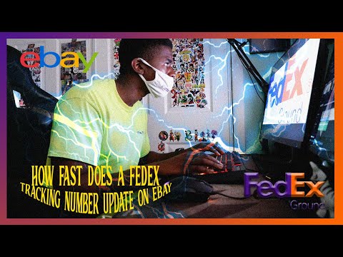 How Fast Does a FedEx Tracking Number Update on eBay