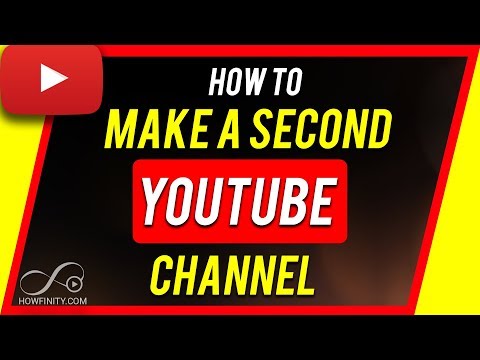 How to Make a Second YouTube Channel