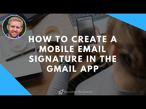 How To Create A Mobile Email Signature In The Gmail App