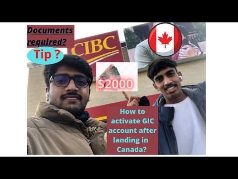 How to Activate GIC Account in Canada, 2021|| CIBC...