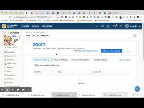 ADDING ZOOM TO SCHOOLOGY LAUSD