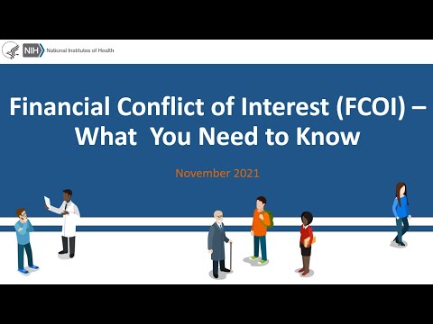 Financial Conflict of Interest (FCOI) - What You Need...