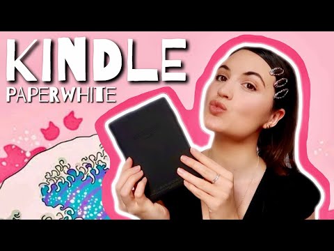 UNBOXING my NEW KINDLE (paperwhite)