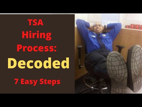 TSA Hiring Process Explained In 7 Steps