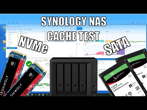 Synology DS920 NAS - SATA vs NVMe SSD Caching Test