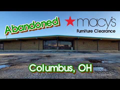 Abandoned Macy's Furniture Clearance - Columbus, OH