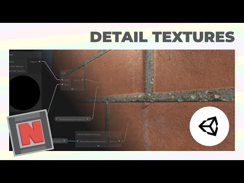 Detail Texture Shader Graph in Unity URP with Normal...