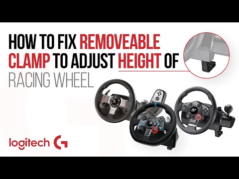 Fix removable clamp to adjust height of racing...