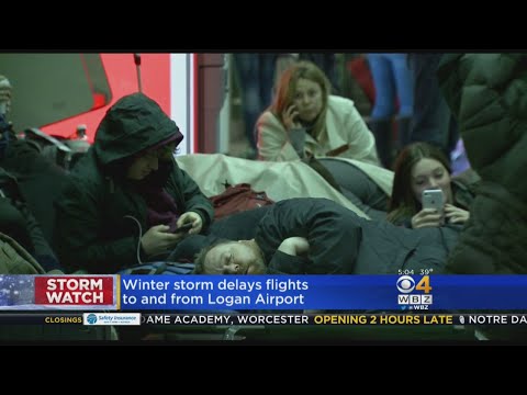 Logan Airport Passengers Stuck On Runway For Hours Due...