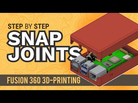 Fusion 360 Snap Fit Cases | 3D-Printable Raspberry Pi...