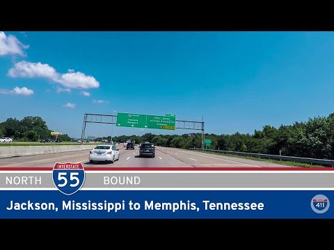 Interstate 55 - Jackson to Memphis - Mississippi |...