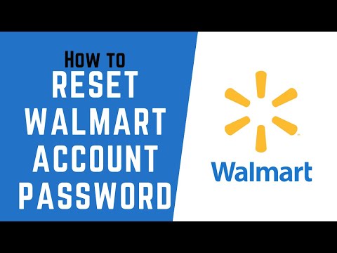 How to Reset Walmart Account Password
