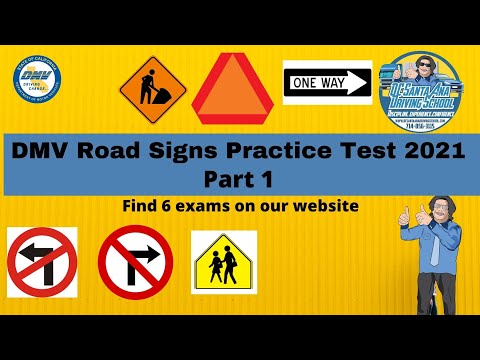DMV Road Signs Practice Test 2021 | DMV Driver's...