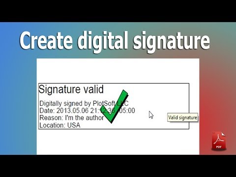How to Create digital signature in pdf by using adobe...