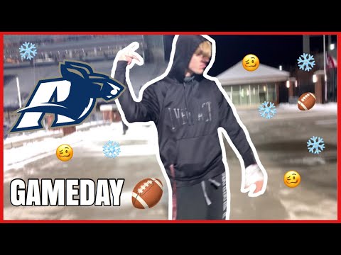 COLLEGE GAME DAY VLOG *Fire Alarm Pulled* | University...