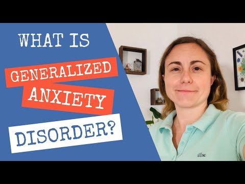 What is generalized anxiety disorder? (GAD)