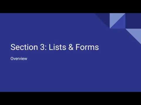 ServiceNow - Lists & Forms Overview (Eureka)