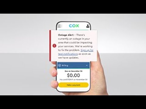 How to check if you're in a Cox network outage