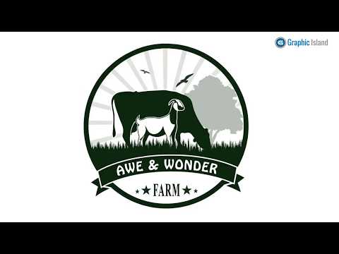 How to make agriculture and farm logo in adobe...
