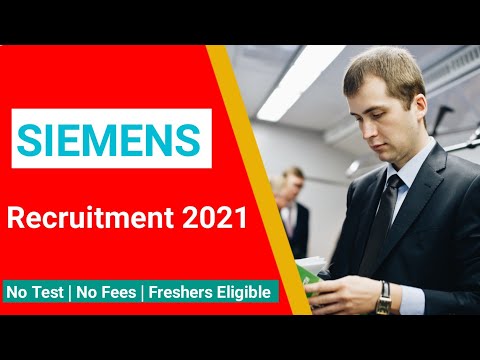 SIEMENS Company Job Vacancy | SIEMENS Summer...