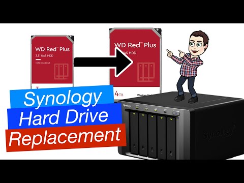 Synology Hard Drive Replacement to a Bigger One