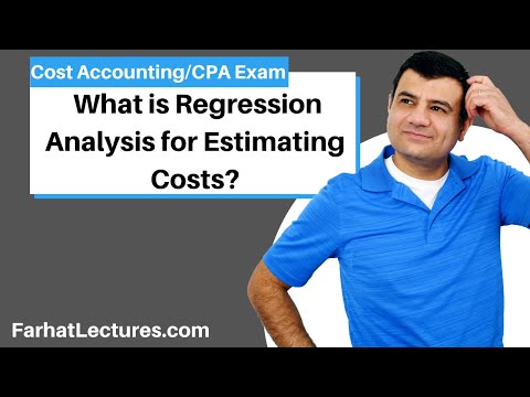 Regression Analysis for Estimating Costs. Cost...