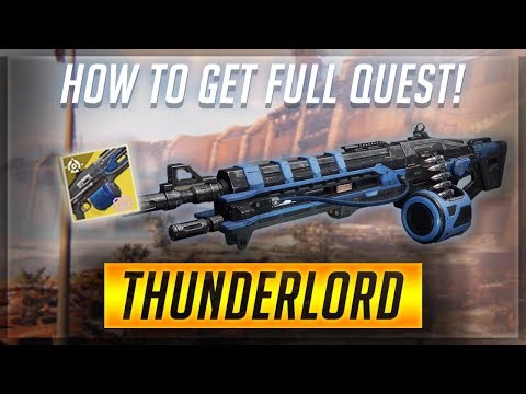 Destiny 2 : Forsaken | How to get Thunderlord Full...