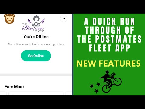 A quick run through of the #Postmates Fleet App and...