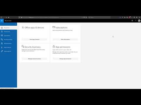 Creating an Office 365 App Password - YouTube