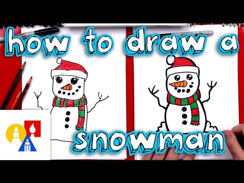 How To Draw A Snowman
