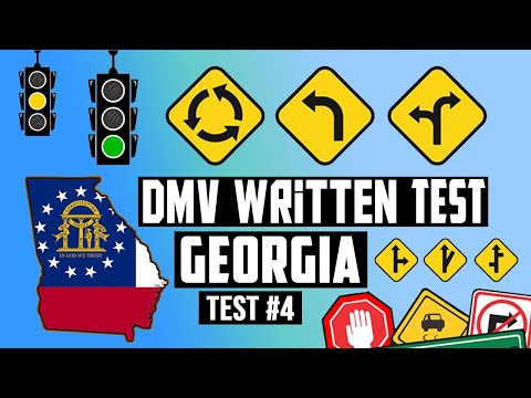 Georgia Permit Test 2021 | Georgia DMV Written Test 4...