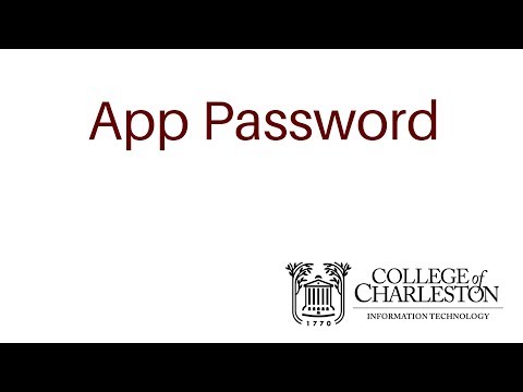 Microsoft Office 365: App Password