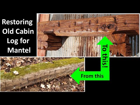 Old Kentucky Cabin Log Restoration - from forgotten to...