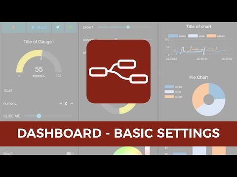 Node Red | Dashboard | Basic Setup
