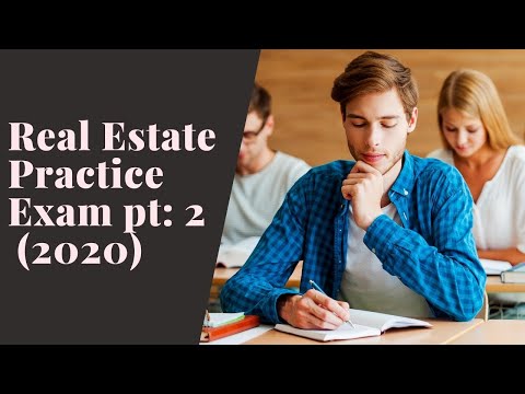 Real Estate Practice Exam Questions 51-100 (2020)