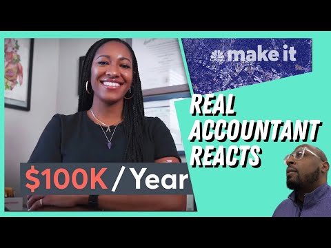 Real Accountant Reacts - Living On $100K A Year In...