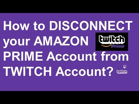 How to DISCONNECT your AMAZON PRIME Account from...