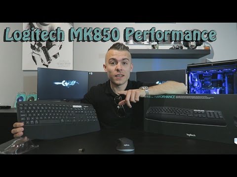 Logitech MK850 Performance - unboxing and review