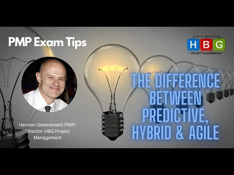 PMP Exam tips .. the difference between Predictive,...