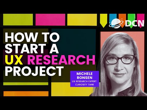 How to start a UX research project with Michele...