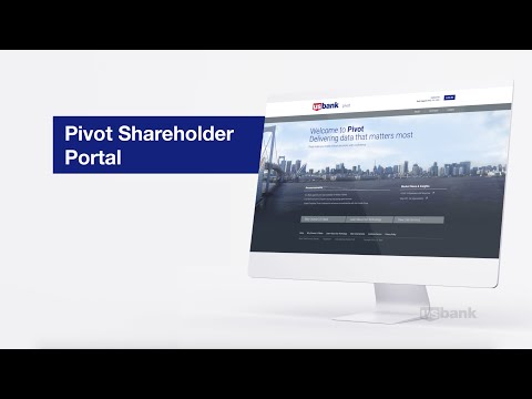 Pivot: Shareholder Portal