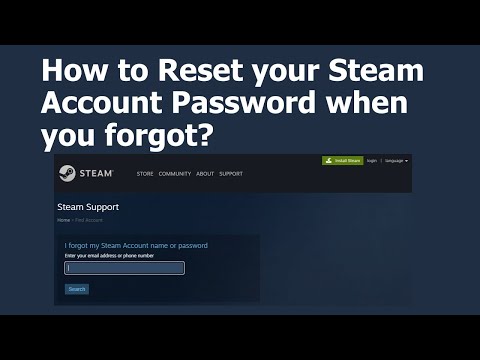 How to Reset your Steam Account Password when you...