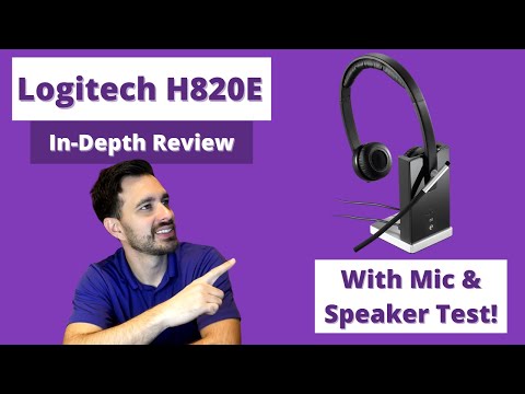 Logitech H820E In-Depth Review With Mic & Speaker Test!