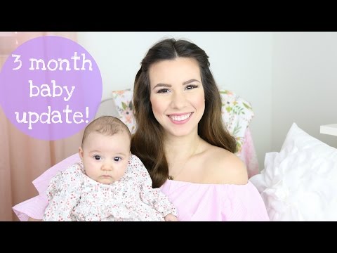 3 Month Baby Update: Smiling, Cooing, Sleeping Through...