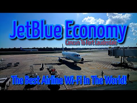 JetBlue Economy Short Flight - Cancún To Fort...
